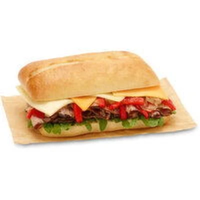 Save-On-Foods - Kitchen Philly Cheese on Ciabatta Sandwich, 1 Each