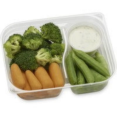 Western Family - Broccoli Carrot Pea Dip Snack Pack, 300 Gram