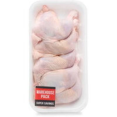 Save-On-Foods - Chicken Legs Back Attached Skin On, Warehouse Pack, 1.75 Kilogram