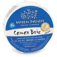 Natural Pastures - Comox Brie Cheese, 200 Gram