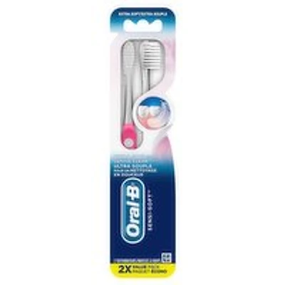 Oral-B - Sensi-Soft Toothbrushes - Ultra Soft, 2 Each