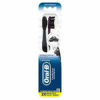 Crest - Charcoal-Infused Manual Toothbrush, 2 Each