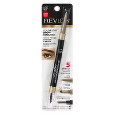 Revlon - Colorstay Brow Creator Eyebrow Pencil & Brush, Taupe 630, 1 Each