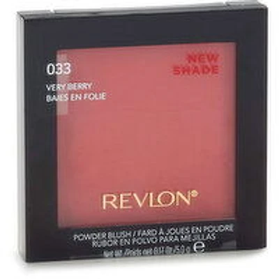 Revlon - Powder Blush, Very Berry 033, 1 Each