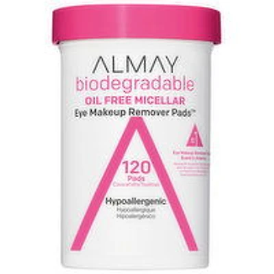 Almay - Bio Micellar Emur Pads 120ct, 1 Each