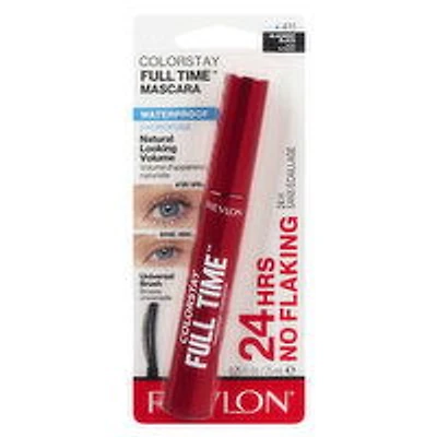 Revlon - Colortsay Full Time Mascara - Blackest Blue - Waterproof, 1 Each