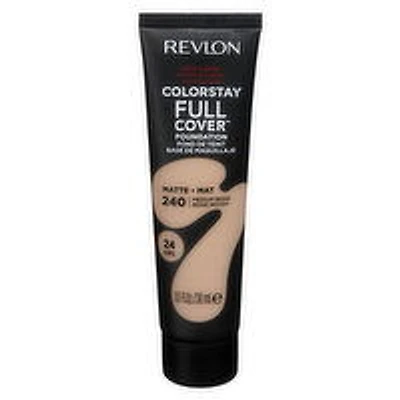 Revlon - ColorStay Full Cover Matte Foundation Medium Beige, 1 Each