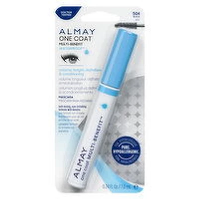 Almay - One Coat Multi-Benefit Waterproof Mascara - Black, 7 Millilitre