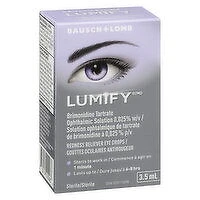 Bausch & Lomb - Lumify Redness Reliever Eye Drops, 3.5 Millilitre