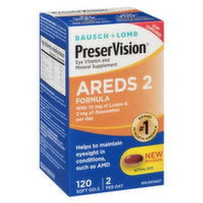 Bausch & Lomb - PreserVision AREDS 2 Formula, 120 Each