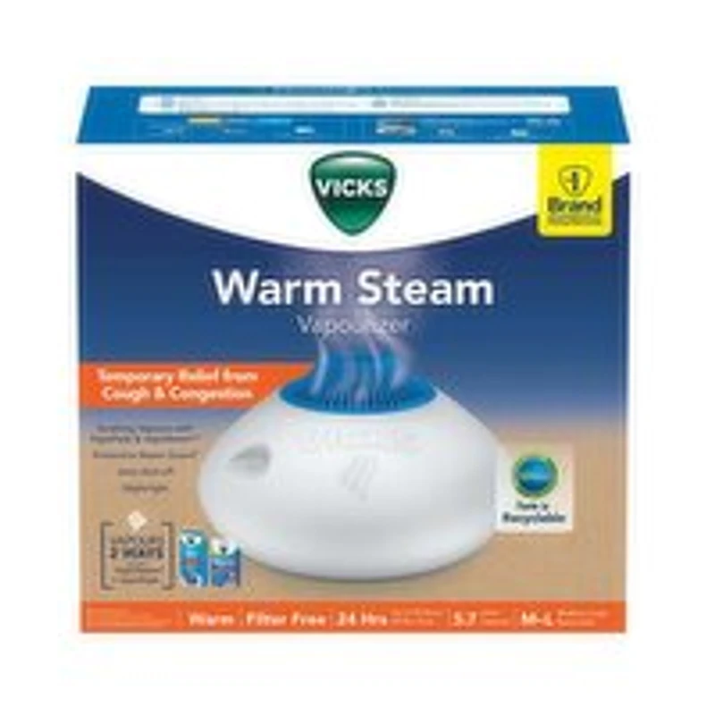 VICKS - Vicks V150SGNLC Warm Steam Vapourizer, 1 Each