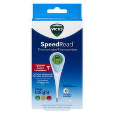 Vicks - Vicks V912CA SpeedRead Digital Thermometer with Fever InSight, 1 Each