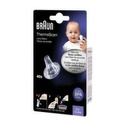 Braun - ThermoScan Lens Filters, 40 Each