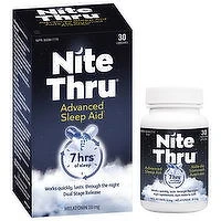 Nite Thru - Sleep Aid Advanced, 30 Each