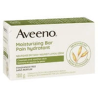 Aveeno - Moisturizing Bar - Dry Skin, 100 Gram