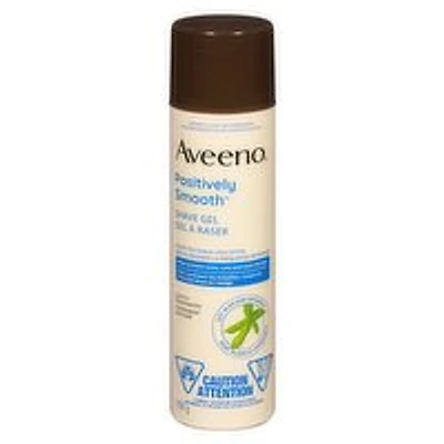 Aveeno - Positively Smooth Shave Gel, 198 Gram