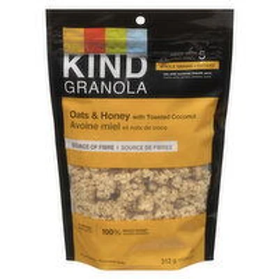 Kind - Granola, Oats & Honey -Toasted Coconut, 312 Gram