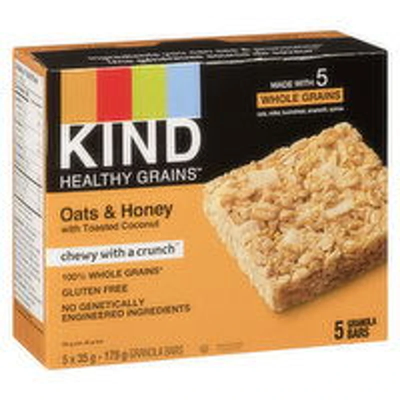 Kind - Granola Bars - Oats & Honey with Toasted Coconut, 35 Gram