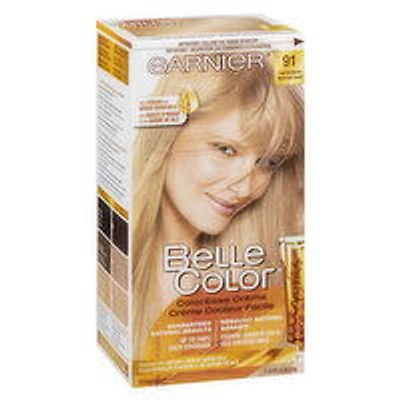 GARNIER - Belle Color Light Ash Blonde 91, 1 Each