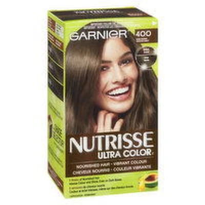 GARNIER - Nutrisse Ultra Color 400 Dark Brown, 1 Each