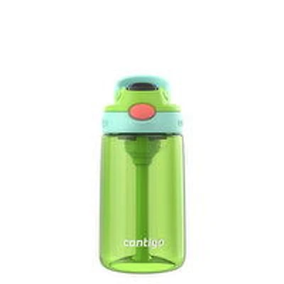 Contigo - Kids 14OZ Cool Lime with Jade Vine Cleanable Water Bottle, 14 Ounce