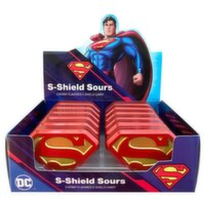 Boston America - Superman Shield Sours Cherry, 17 Gram