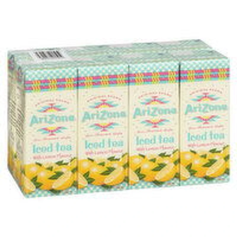 AriZona - 100% NaturalIced Tea with Lemon, 8 Each