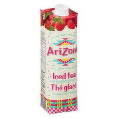 AriZona - 100% NaturalRaspberry Flavour Iced Tea, 960 Millilitre
