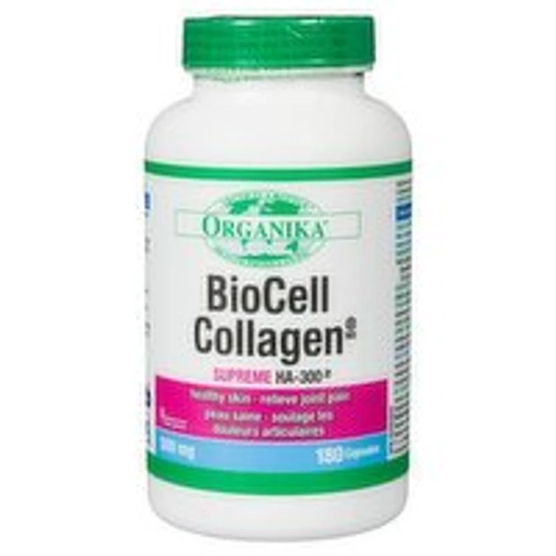 Organika - Biocell Collagen Capsules, 180 Each