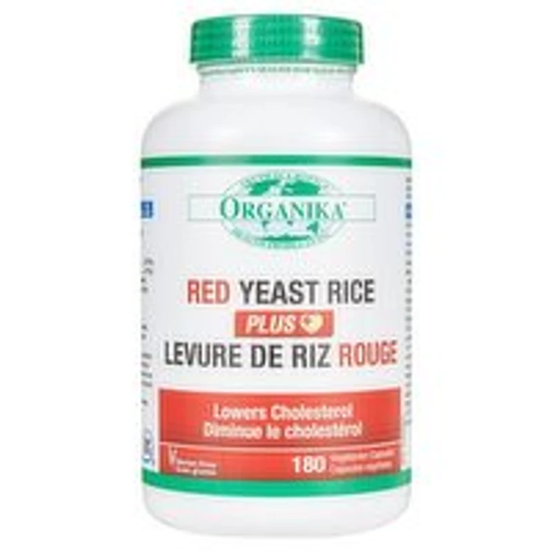 Organika - Red Yeast Rice Plus, 180 Each