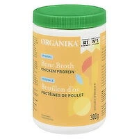 Organika - Bone Broth Chicken Protein Powder Original, 300 Gram