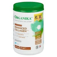 Organika - Enhanced Collagen, Chocolate, 252 Gram