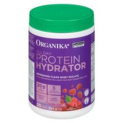 Organika - All Day Protein Hydrator, Wild Raspberry, 650 Gram