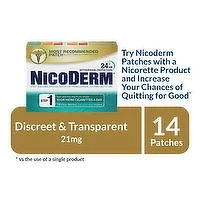 Nicoderm - Stop Smoking System Step 1, 14 Each