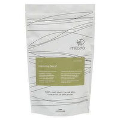 milano - Organic Coffee Harmony Decaf Blend Whole Bean, 340 Gram