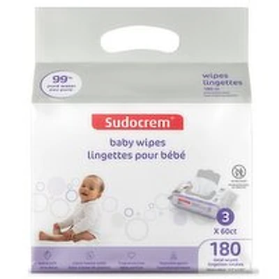 Sudocrem - Pure Water Wipes, 180 Each