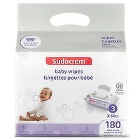 Sudocrem - Pure Water Wipes, 180 Each