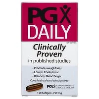 Webber Naturals - PGX Daily Ultra Matrix Soft Gels 750mg, 150 Each