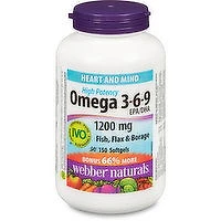 Webber Naturals - Webber Omega 369 1200mg, 150 Each