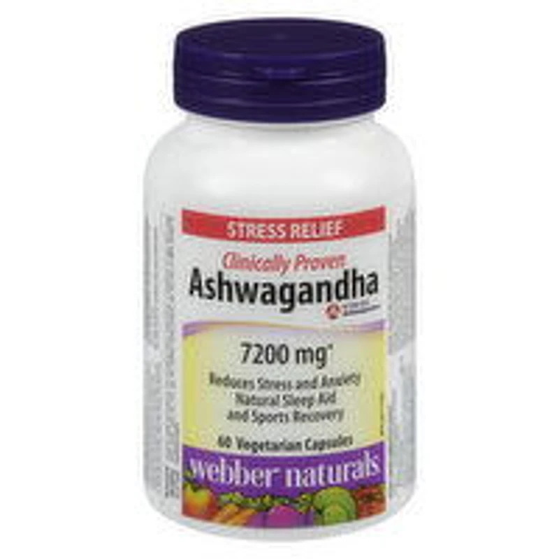 Webber Naturals - Webber Ashwagandha, 60 Each