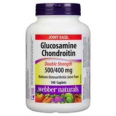 Webber Naturals - Glucosamine Chondroitin Complex 500/400mg, 140 Each