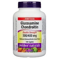 Webber Naturals - Glucosamine Chondroitin Complex 500/400mg, 140 Each
