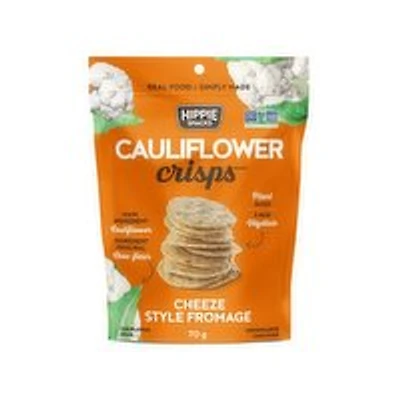 HIPPIE SNACKS - Cauliflower Crisps - Cheeze, 70 Gram