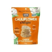 HIPPIE SNACKS - Cauliflower Crisps - Cheeze, 70 Gram