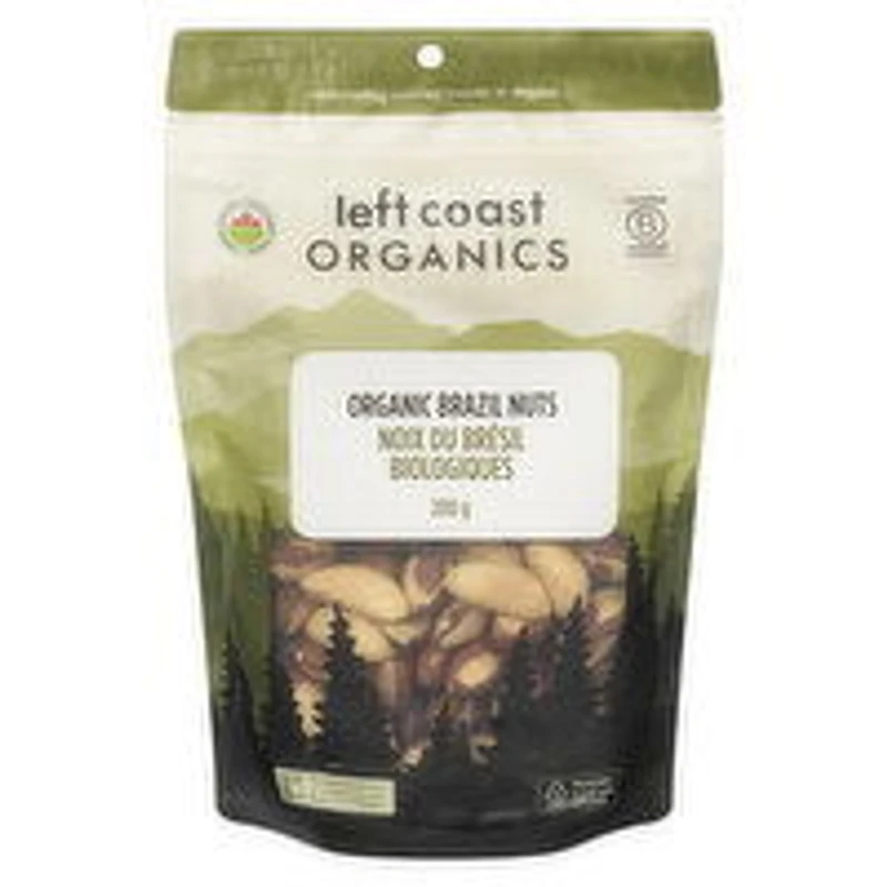 left coast - Brazil Nuts Organic, 200 Gram