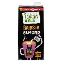 Earth's Own - Barista Almond Milk Beverage, 946 Millilitre