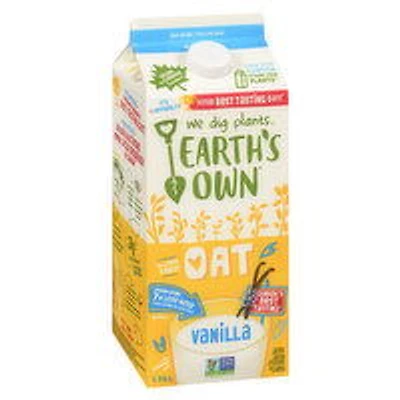 Earth's Own - Oat Milk, Sweetened Vanilla, 1.75 Litre