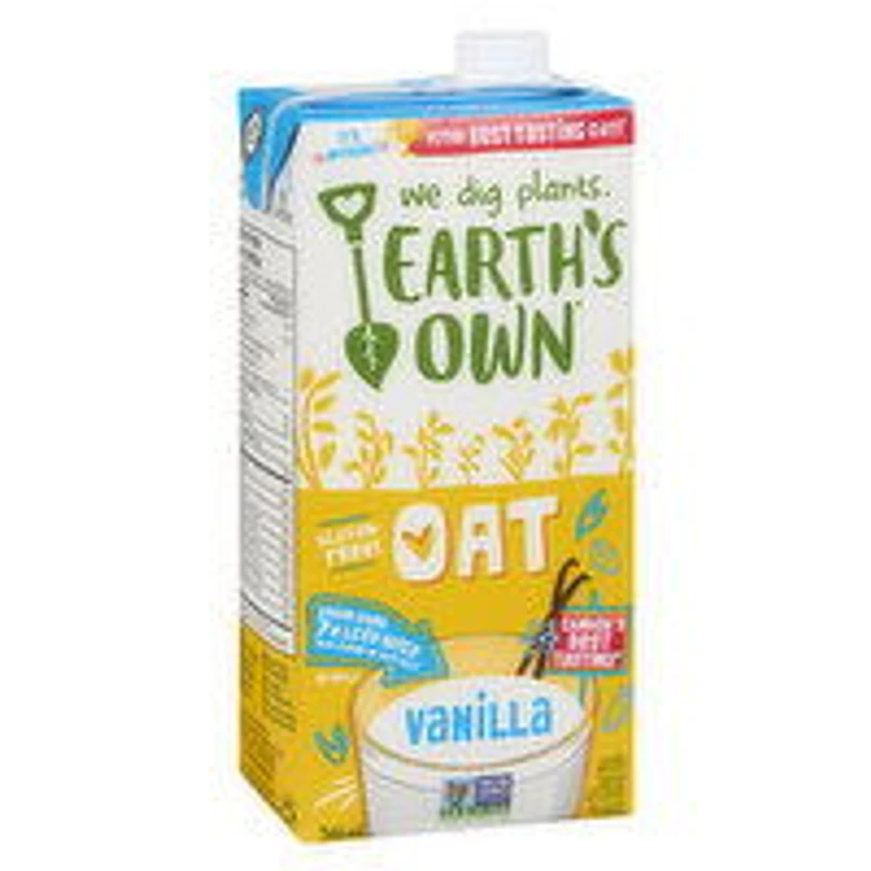 Earth's Own - Oat Beverage Vanilla, 946 Millilitre