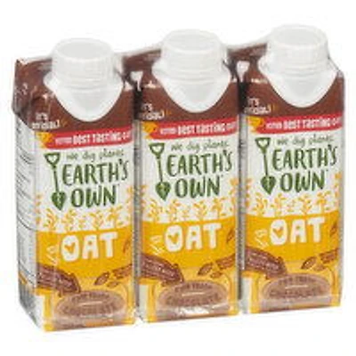 Earth's Own - Oat Milk - Chocolate, 3 Each