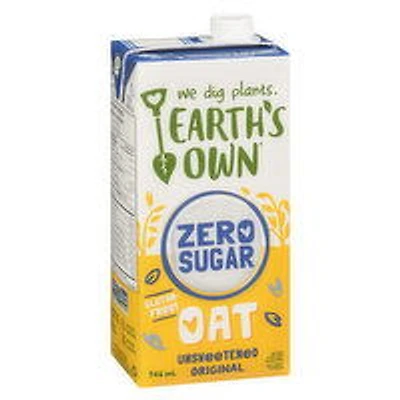 Earth's Own - Zero Sugar Unsweetened Original Oat Milk, 946 Millilitre